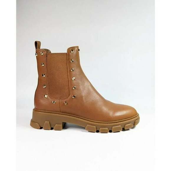 Michael Kors Women's Ridley Studded Lug-Sole Chelsea Booties Size 6 (MSRP $225) - Picture 2 of 12